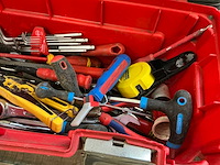 Gereedschapskoffer met inhoud (2x) - afbeelding 4 van  8