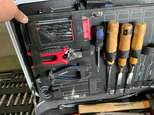 Gereedschapskoffer met inhoud (3x) - afbeelding 6 van  11