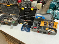 Gereedschapskoffer met inhoud (3x) - afbeelding 1 van  8
