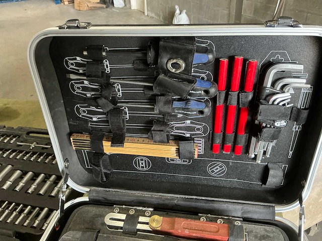 Gereedschapskoffer met inhoud (3x) - afbeelding 4 van  11