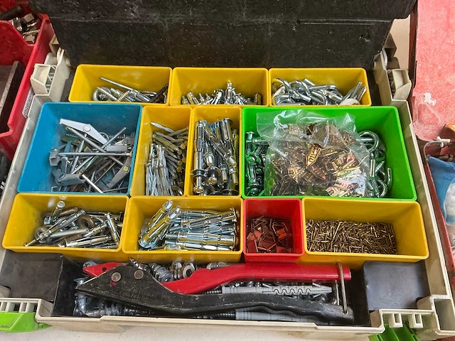 Gereedschapskoffer met inhoud (4x) - afbeelding 5 van  10