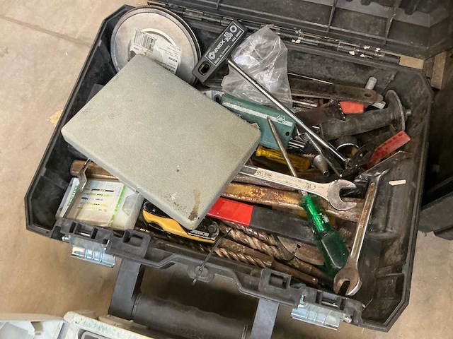 Gereedschapskoffer met inhoud (4x) - afbeelding 3 van  5