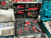 Gereedschapskoffer met inhoud (4x) - afbeelding 3 van  7