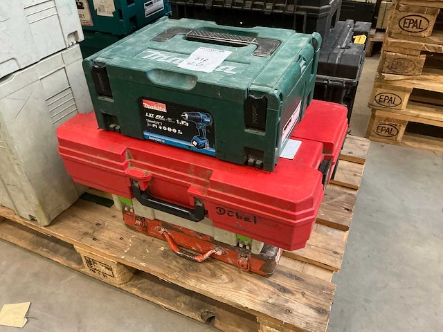 Gereedschapskoffer met inhoud (4x) - afbeelding 2 van  10