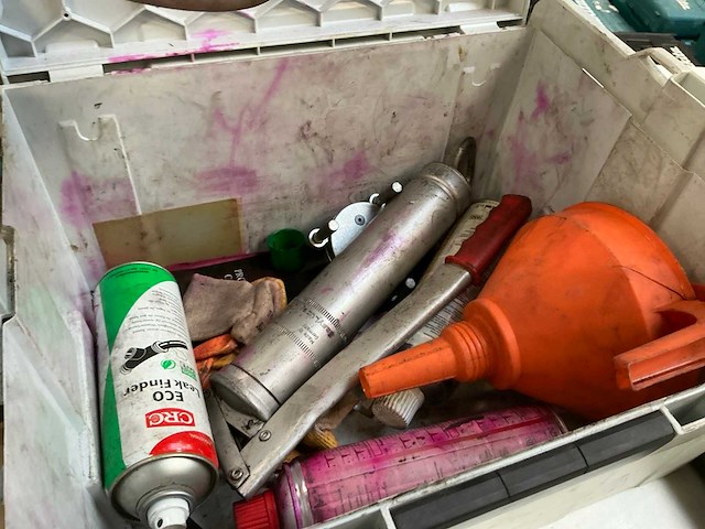 Gereedschapskoffer met inhoud (5x) - afbeelding 2 van  7