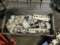 Gereedschapskoffer met inhoud - afbeelding 1 van  2