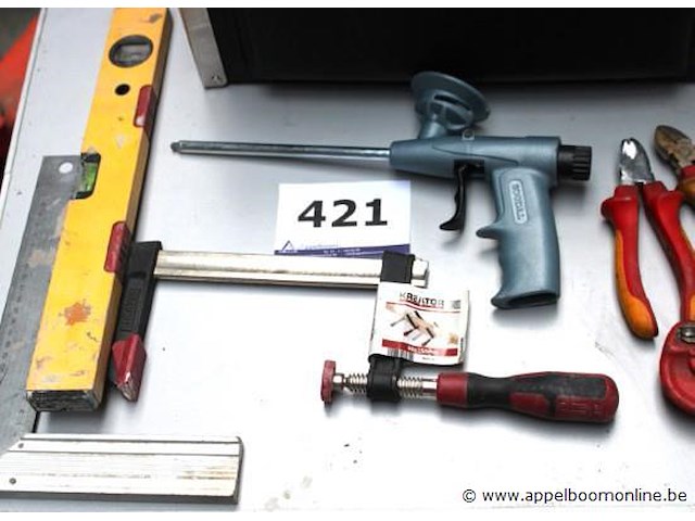 Gereedschapskoffer parat vv inhoud - afbeelding 3 van  4