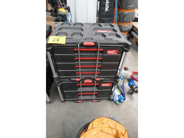 Gereedschapskoffer set milwaukee - afbeelding 1 van  5