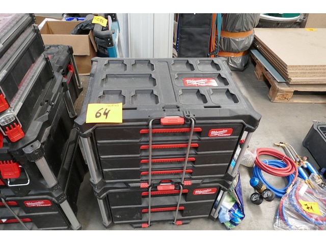 Gereedschapskoffer set milwaukee - afbeelding 2 van  5