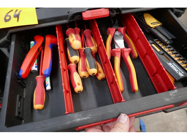 Gereedschapskoffer set milwaukee - afbeelding 4 van  5