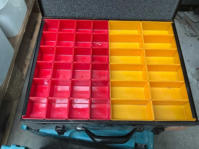 Gereedschapskoffer/opbergkoffer (8x) - afbeelding 2 van  7