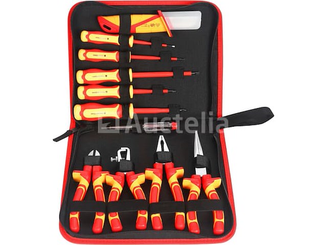 Gereedschapsset (11 items) kraft&dele - afbeelding 2 van  3