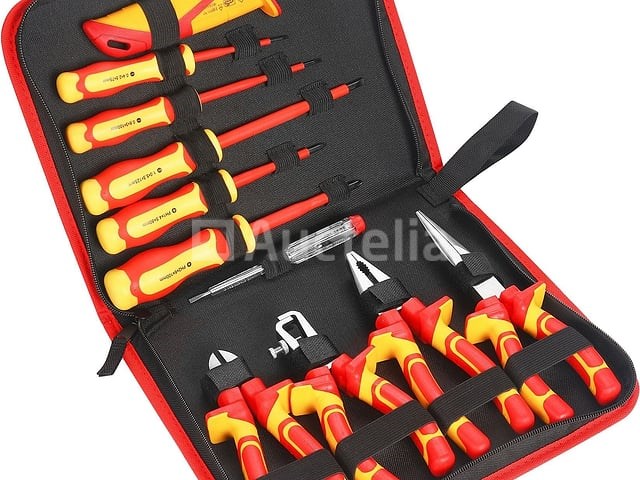Gereedschapsset (11 items) kraft&dele - afbeelding 1 van  3