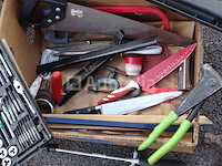 Gereedschapsset (versnipperaar, slijpmachine, boormachine, ladder, enz.) - afbeelding 7 van  46