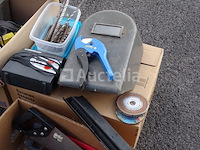 Gereedschapsset (versnipperaar, slijpmachine, boormachine, ladder, enz.) - afbeelding 8 van  46