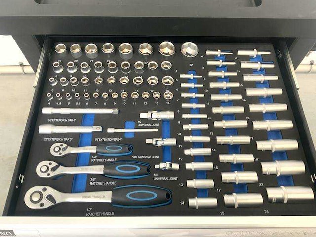 Gereedschapswagen 250-delig 7 laden - afbeelding 11 van  16