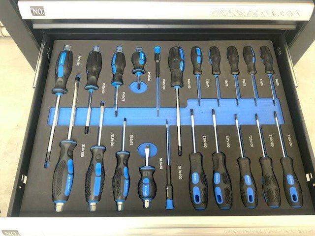 Gereedschapswagen 250-delig 7 laden - afbeelding 7 van  8