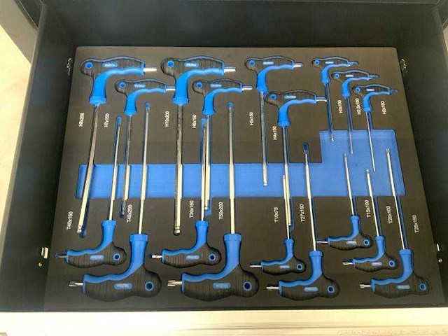 Gereedschapswagen 250-delig 7 laden - afbeelding 8 van  8