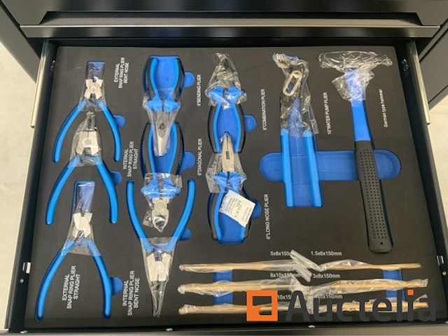 Gereedschapswagen 250 delig - afbeelding 3 van  16