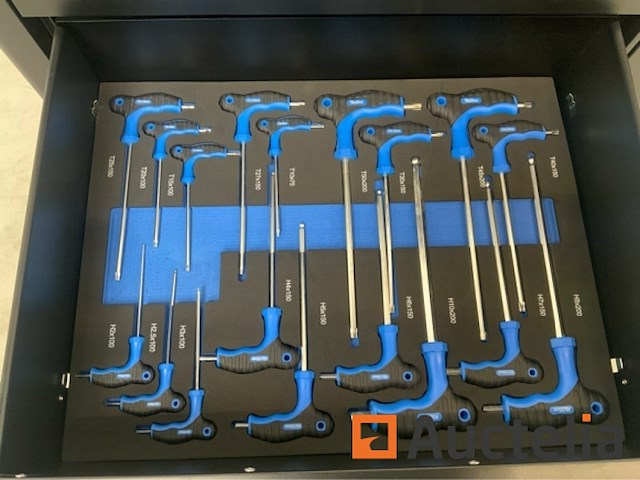 Gereedschapswagen 250 delig - afbeelding 6 van  16