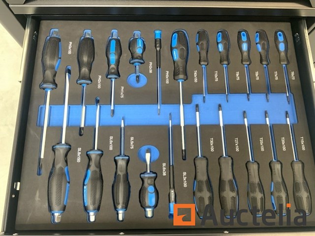 Gereedschapswagen 250 delig - afbeelding 16 van  16