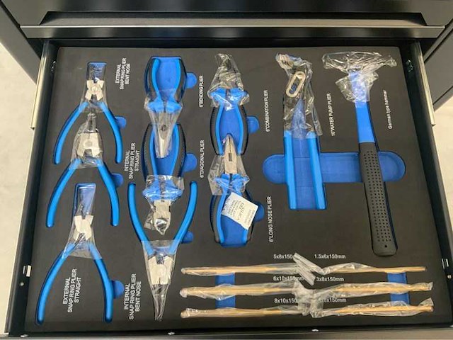 Gereedschapswagen 250-delig - afbeelding 15 van  19