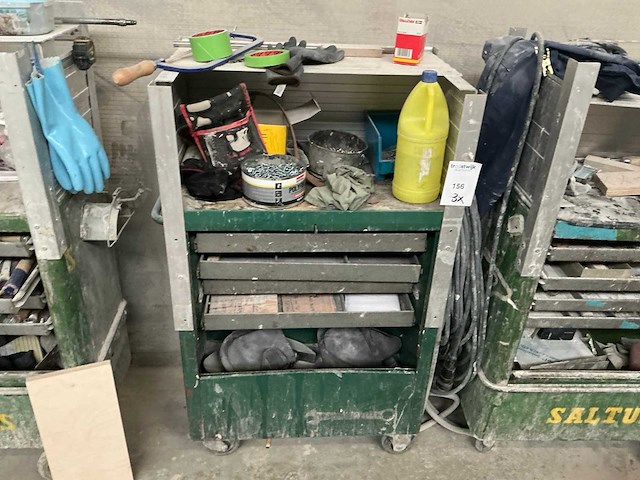 Gereedschapswagen (3x) - afbeelding 3 van  4