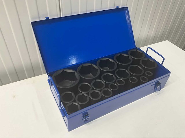 Gereedschapswagen 471 pcs en slagmoersleutelset en krachtdoppenset - afbeelding 45 van  45