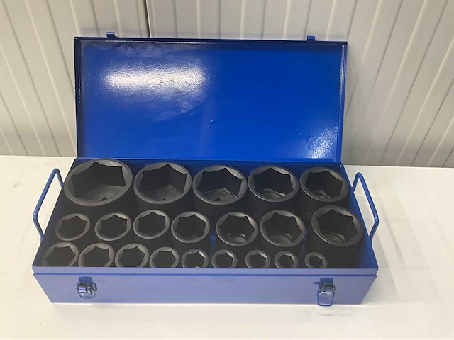 Gereedschapswagen 471 pcs en slagmoersleutelset en krachtdoppenset - afbeelding 34 van  45