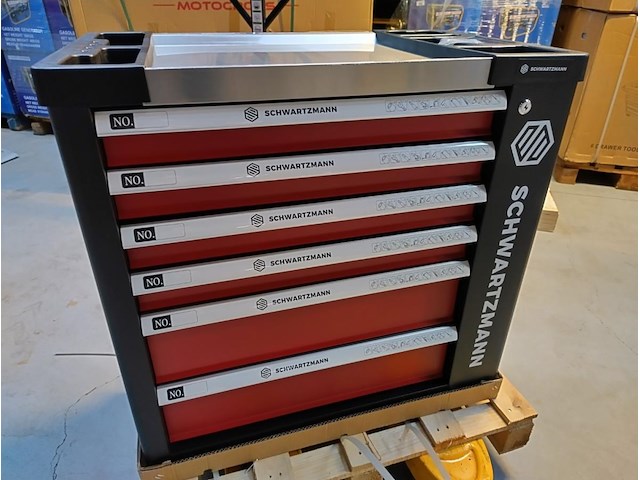 Gereedschapswagen 6 laden - afbeelding 1 van  8