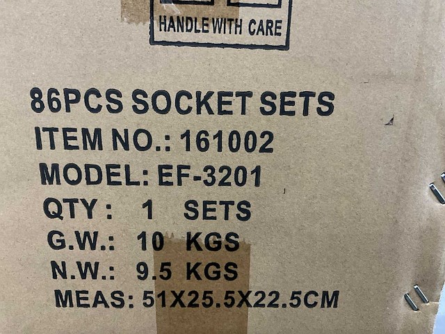 Gereedschapswagen 7 laden, gevuld en gereedschapskoffer 86 pcs - ultra force equipment - afbeelding 25 van  32