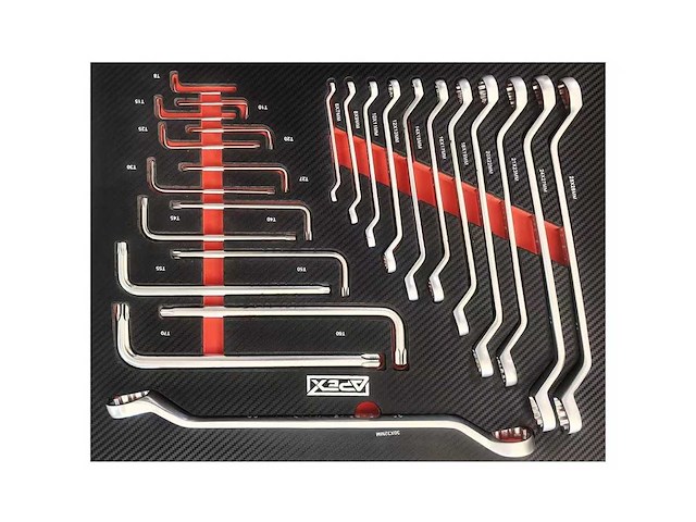 Gereedschapswagen apex red - afbeelding 6 van  11