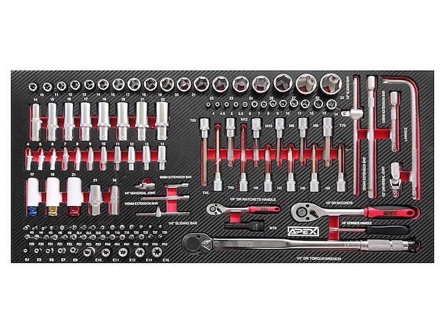 Gereedschapswagen apex red - afbeelding 7 van  11