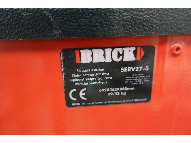 Gereedschapswagen brick - afbeelding 36 van  41