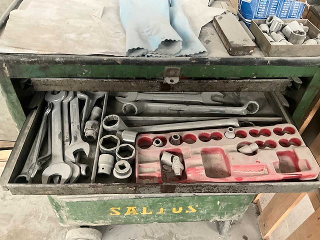 Gereedschapswagen, dossierkast en transportkar - afbeelding 10 van  15