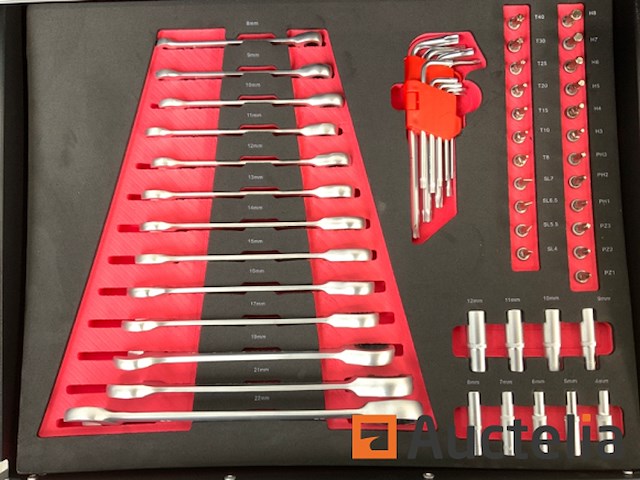 Gereedschapswagen everforce 158-delig - afbeelding 8 van  14