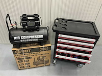 Gereedschapswagen gevuld en hogedrukcompressor 40 liter - ultra force equipment - afbeelding 38 van  38