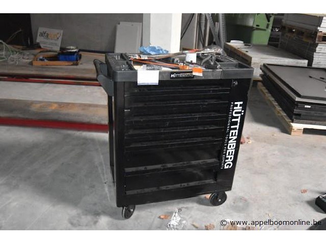 Gereedschapswagen gevuld met handgereedschap, hüttenberg - afbeelding 1 van  5