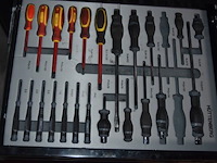 Gereedschapswagen gevuld met handgereedschap, hüttenberg - afbeelding 3 van  5