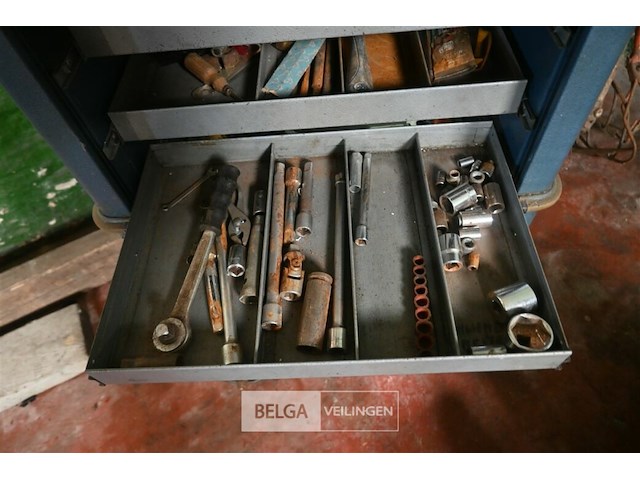 Gereedschapswagen met 4 laden - afbeelding 4 van  5