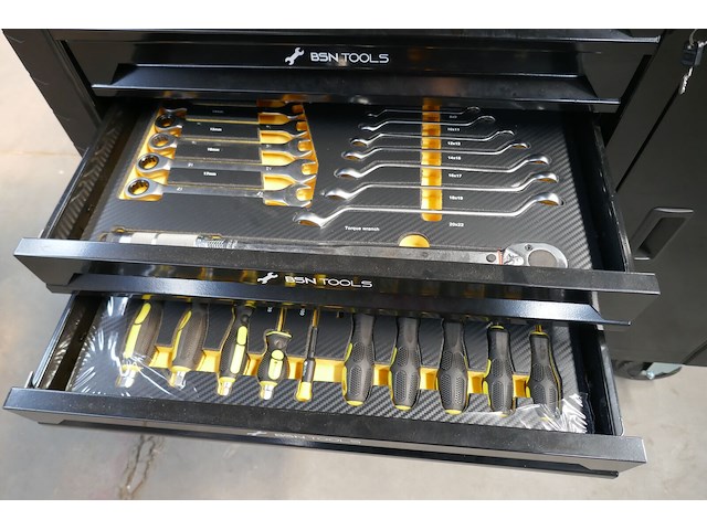 Gereedschapswagen met inhoud bsn tools - afbeelding 4 van  5