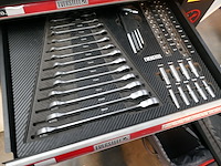 Gereedschapswagen met inhoud eversteel - afbeelding 3 van  6