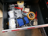 Gereedschapswagen met inhoud eversteel - afbeelding 6 van  6