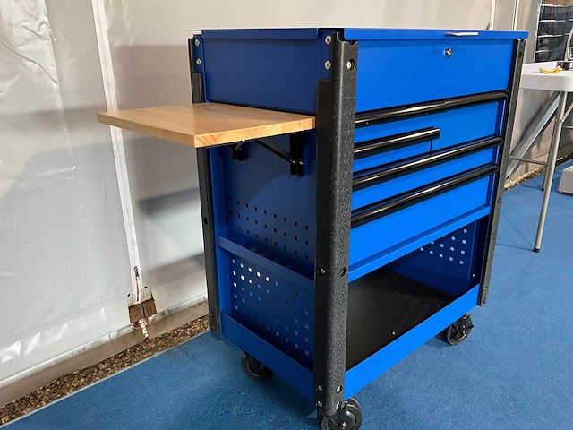 Gereedschapswagen met lades leeg nieuw - afbeelding 3 van  5