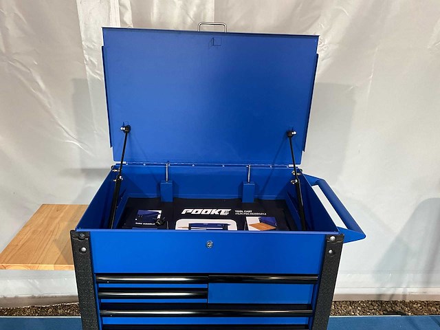 Gereedschapswagen met lades leeg nieuw - afbeelding 4 van  5