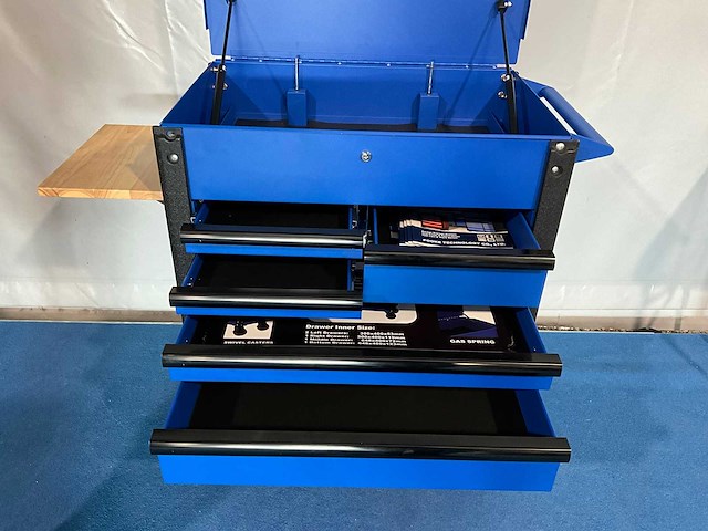 Gereedschapswagen met lades leeg nieuw - afbeelding 5 van  5