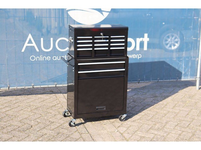 Gereedschapswagen met opzetkist nieuw - afbeelding 1 van  1