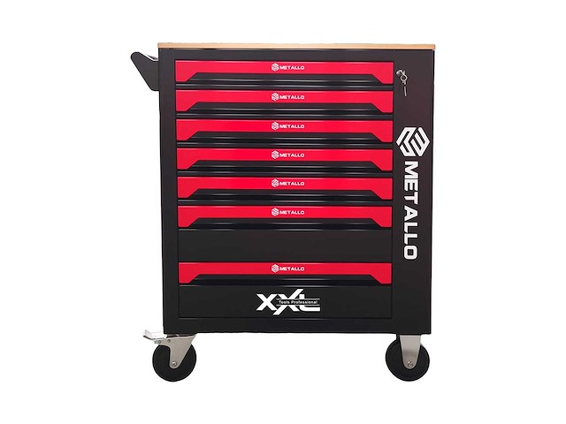 Gereedschapswagen metallo red xxl - afbeelding 2 van  7