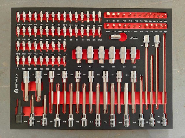 Gereedschapswagen metallo red xxl - afbeelding 4 van  7