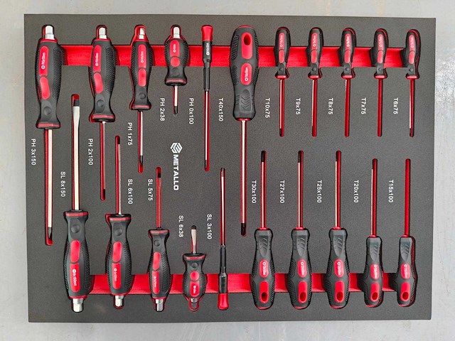 Gereedschapswagen metallo red xxl - afbeelding 6 van  7